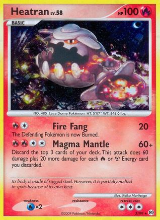 Heatran (3/99) [Platinum: Arceus] - Trinity Hobby