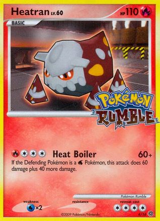 Heatran (4/16) [Pokémon Rumble] - Trinity Hobby