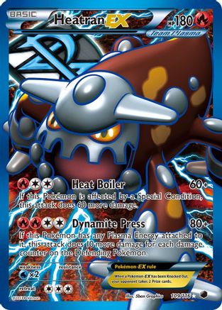Heatran EX (109/116) [Black & White: Plasma Freeze] - Trinity Hobby