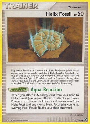 Helix Fossil (91/100) [Diamond & Pearl: Majestic Dawn] - Trinity Hobby