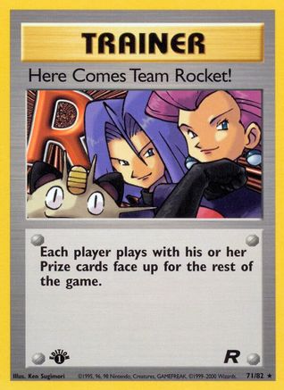 Here Comes Team Rocket! (71/82) [Team Rocket Unlimited] - Trinity Hobby