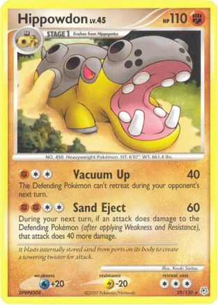Hippowdon (29/130) [Diamond & Pearl: Base Set] - Trinity Hobby