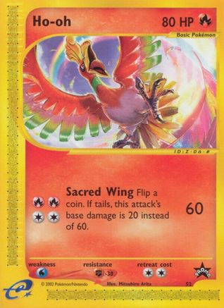 Ho-oh (52) [Wizards of the Coast: Black Star Promos] - Trinity Hobby