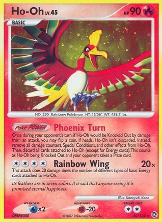 Ho-Oh (10/132) [Diamond & Pearl: Secret Wonders] - Trinity Hobby