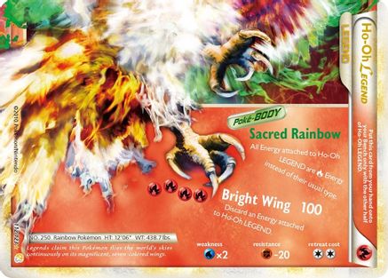 Ho-Oh LEGEND (112/123) [HeartGold & SoulSilver: Base Set] - Trinity Hobby