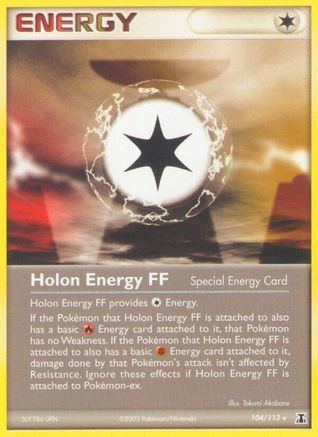 Holon Energy FF (104/113) (Stamped) [EX: Delta Species] - Trinity Hobby