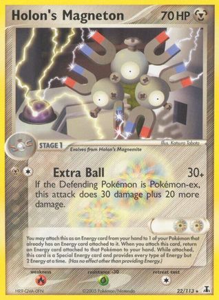 Holon's Magneton (22/113) (Stamped) [EX: Delta Species] - Trinity Hobby