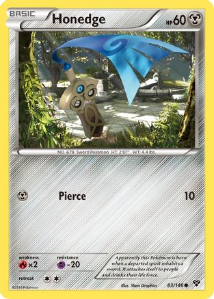 Honedge (83/146) [XY: Base Set] - Trinity Hobby