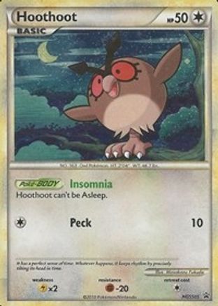 Hoothoot (HGSS05) [HeartGold & SoulSilver: Black Star Promos] - Trinity Hobby