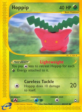 Hoppip (83/147) [Aquapolis] - Trinity Hobby