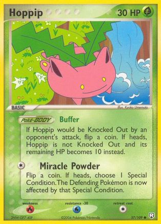 Hoppip (57/109) (Stamped) [EX: Team Rocket Returns] - Trinity Hobby