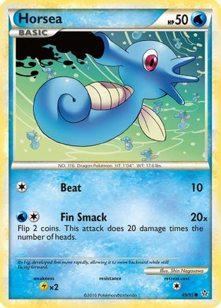 Horsea (49/95) [HeartGold & SoulSilver: Unleashed] - Trinity Hobby