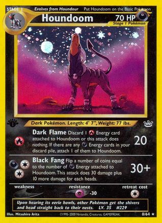 Houndoom (8/64) [Neo Revelation 1st Edition] - Trinity Hobby