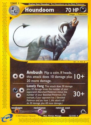 Houndoom (12/144) [Skyridge] - Trinity Hobby