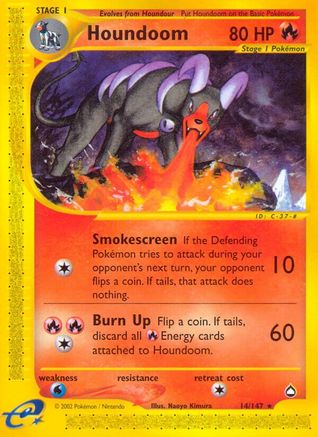 Houndoom (14/147) [Aquapolis] - Trinity Hobby