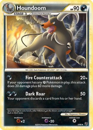 Houndoom (5/90) [HeartGold & SoulSilver: Undaunted] - Trinity Hobby