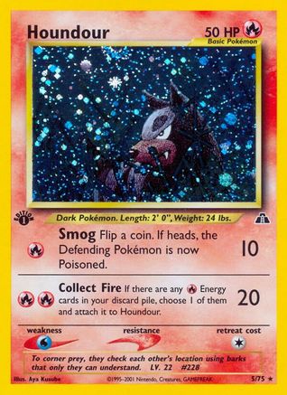 Houndour (5/75) [Neo Discovery 1st Edition] - Trinity Hobby
