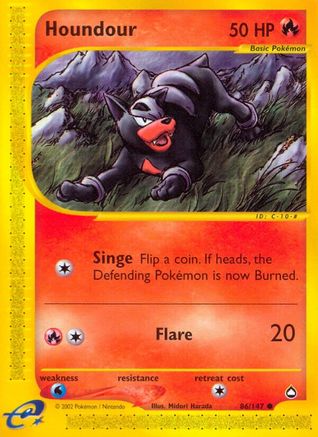 Houndour (86/147) [Aquapolis] - Trinity Hobby