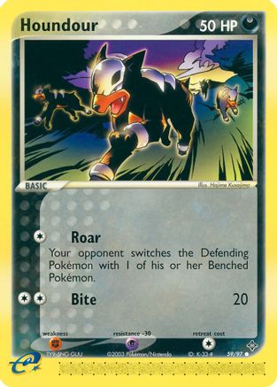Houndour (59/97) [EX: Dragon] - Trinity Hobby