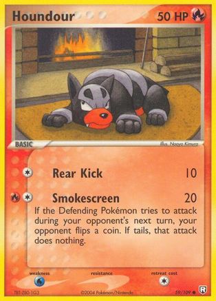 Houndour (59/109) (Stamped) [EX: Team Rocket Returns] - Trinity Hobby