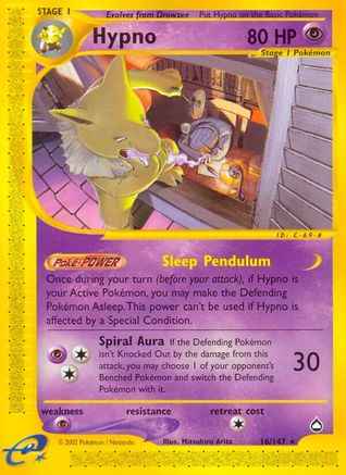 Hypno (16/147) [Aquapolis] - Trinity Hobby