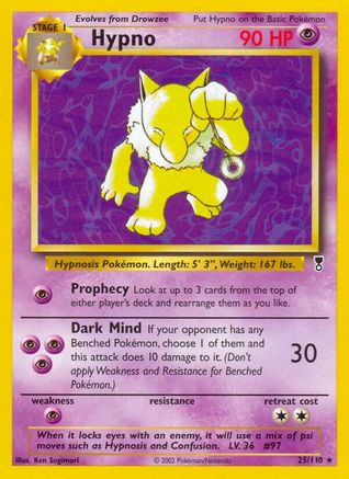 Hypno (25/110) [Legendary Collection] - Trinity Hobby