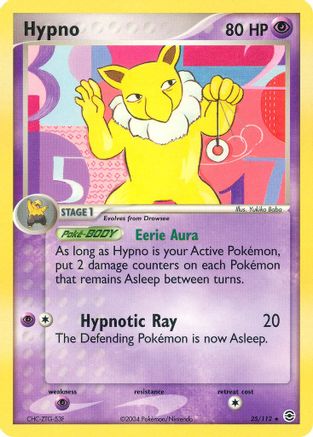 Hypno (25/112) [EX: FireRed & LeafGreen] - Trinity Hobby