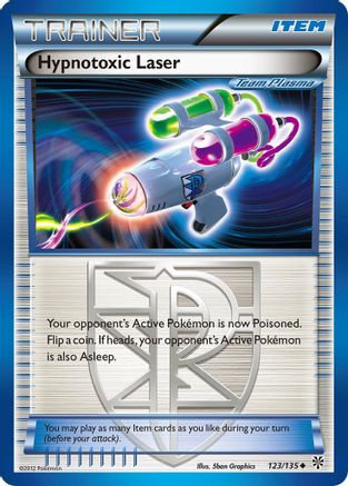 Hypnotoxic Laser (123/135) [Black & White: Plasma Storm] - Trinity Hobby