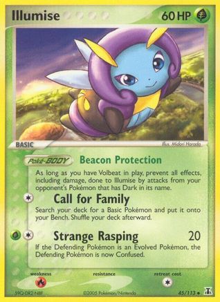 Illumise (45/113) (Stamped) [EX: Delta Species] - Trinity Hobby