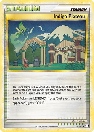 Indigo Plateau (86/102) [HeartGold & SoulSilver: Triumphant] - Trinity Hobby