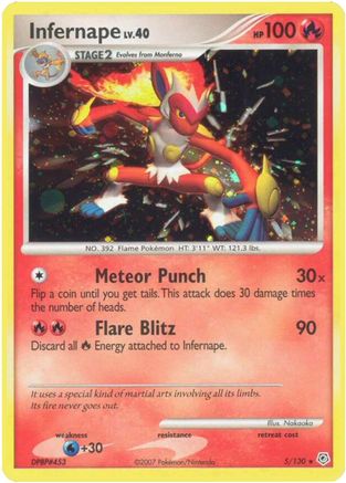 Infernape (5/130) [Diamond & Pearl: Base Set] - Trinity Hobby