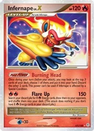 Infernape LV.X (121/130) [Diamond & Pearl: Base Set] - Trinity Hobby