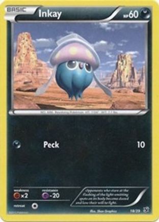Inkay (18/39) [XY: Kalos Starter Set] - Trinity Hobby