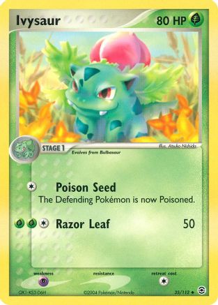 Ivysaur (35/112) [EX: FireRed & LeafGreen] - Trinity Hobby