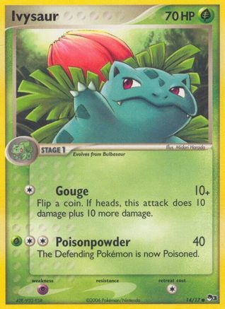 Ivysaur (14/17) [POP Series 3] - Trinity Hobby