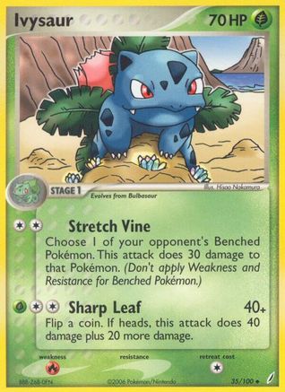 Ivysaur (35/100) [EX: Crystal Guardians] - Trinity Hobby
