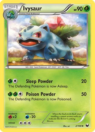 Ivysaur (2/108) [Black & White: Dark Explorers] - Trinity Hobby