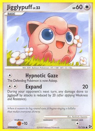 Jigglypuff (72/106) [Diamond & Pearl: Great Encounters] - Trinity Hobby