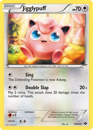 Jigglypuff (78/99) [Black & White: Next Destinies] - Trinity Hobby