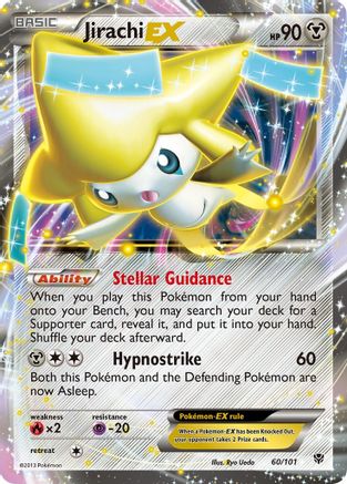 Jirachi EX (60/101) [Black & White: Plasma Blast] - Trinity Hobby