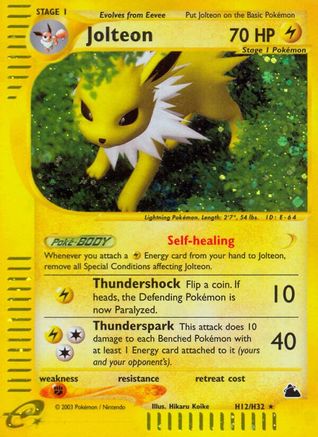 Jolteon (H12/H32) [Skyridge] - Trinity Hobby