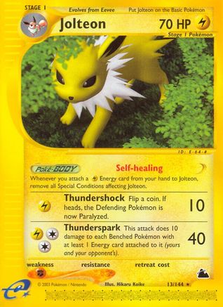 Jolteon (13/144) [Skyridge] - Trinity Hobby