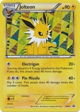 Jolteon (BW91) [Black & White: Black Star Promos] - Trinity Hobby