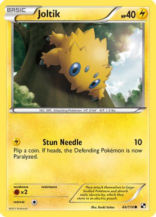 Joltik (44/114) [Black & White: Base Set] - Trinity Hobby