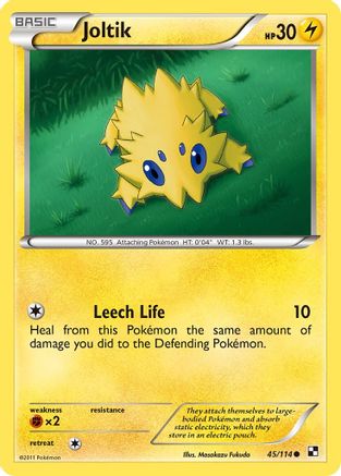 Joltik (45/114) [Black & White: Base Set] - Trinity Hobby