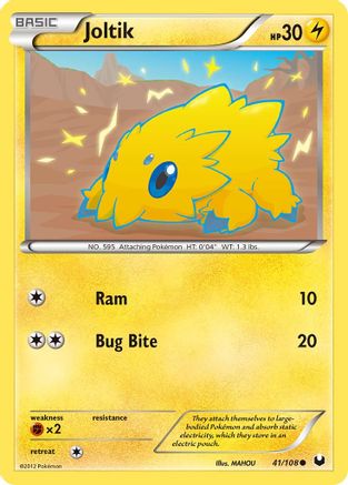 Joltik (41/108) [Black & White: Dark Explorers] - Trinity Hobby