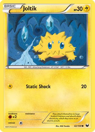 Joltik (42/108) [Black & White: Dark Explorers] - Trinity Hobby