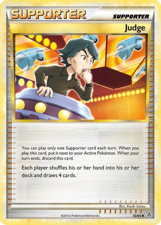Judge (78/95) [HeartGold & SoulSilver: Unleashed] - Trinity Hobby