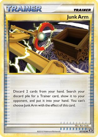 Junk Arm (87/102) [HeartGold & SoulSilver: Triumphant] - Trinity Hobby