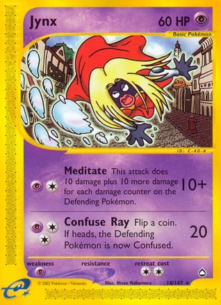 Jynx (18/147) [Aquapolis] - Trinity Hobby